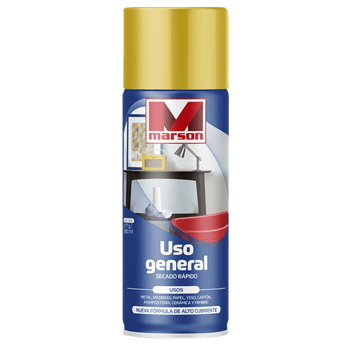 Spray Esmalte Amarillo Marson Sherwin Williams