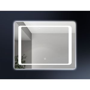 Espejo 90X70 Rectang. c/Luz Led Contorno Taumm