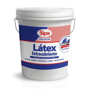 Latex Extracubriente 1 Tineta Blanco Sipa