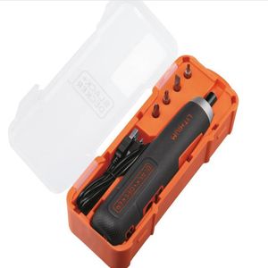 Atornillador 4V + 4 Pts Black - Decker