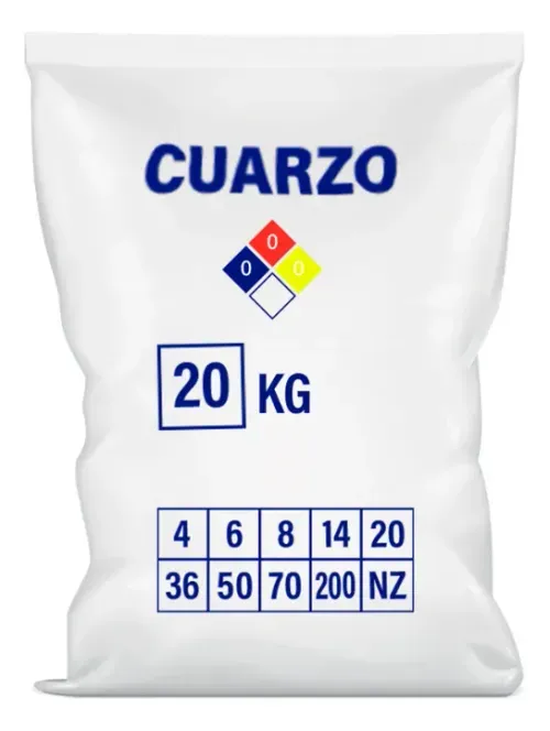 Piscina Arena Cuarzo 20Kg 6/20 Intermedia 0.3 P.G.I.C